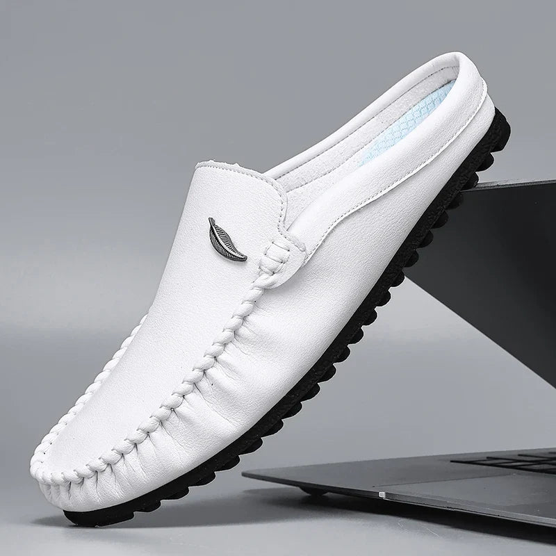 Men's Handmade Leather Loafers | Breathable Comfortable Casual Flats