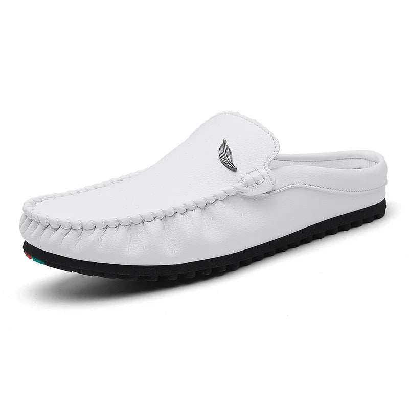 Men's Handmade Leather Loafers | Breathable Comfortable Casual Flats