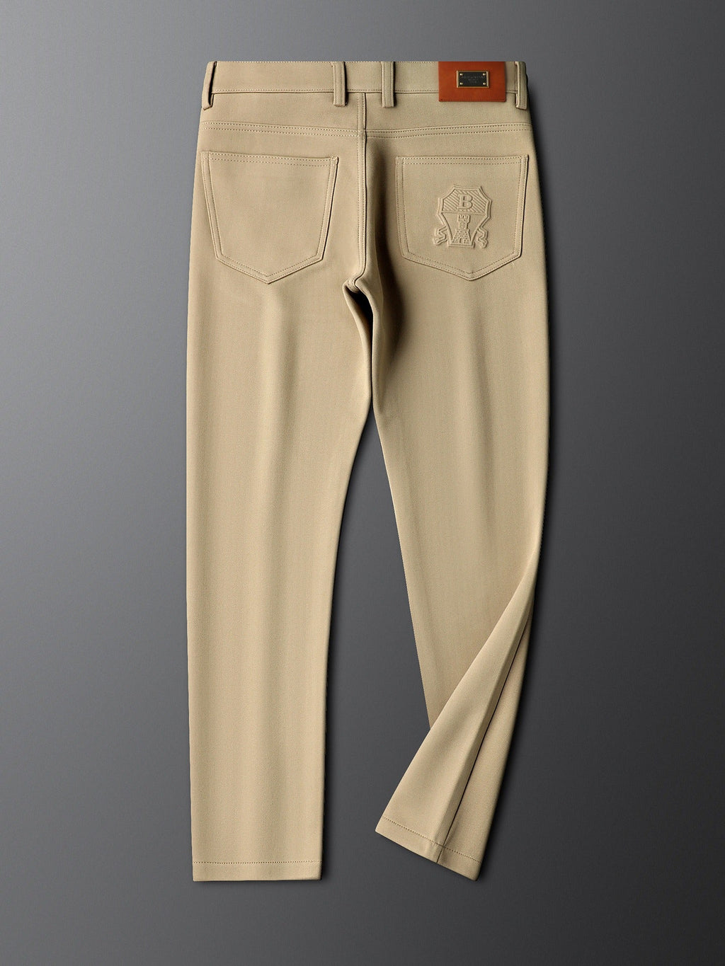 Men's Herringbone Trousers | Tailored Elegant Dress Pants | Sophisticated Comfort Fit