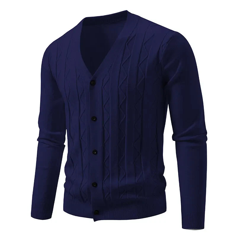 Men's Knit Cardigan Sweater | Tailored Smart Casual Layering