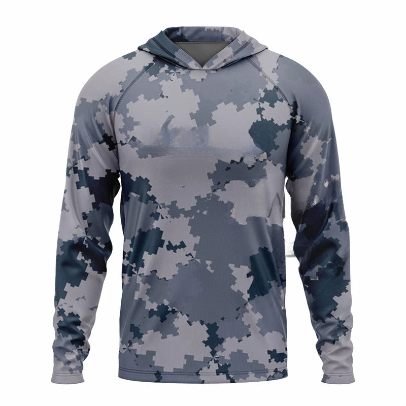 Men's Lightweight Camo Hoodie | Tactical All-Day Comfort Fit