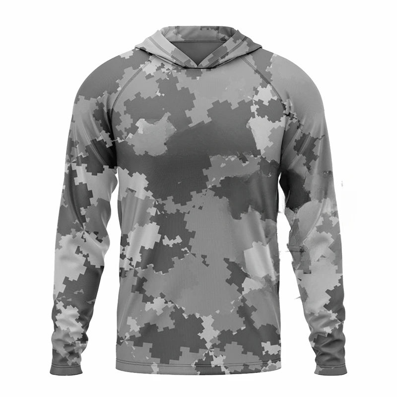 Men's Lightweight Camo Hoodie | Tactical All-Day Comfort Fit