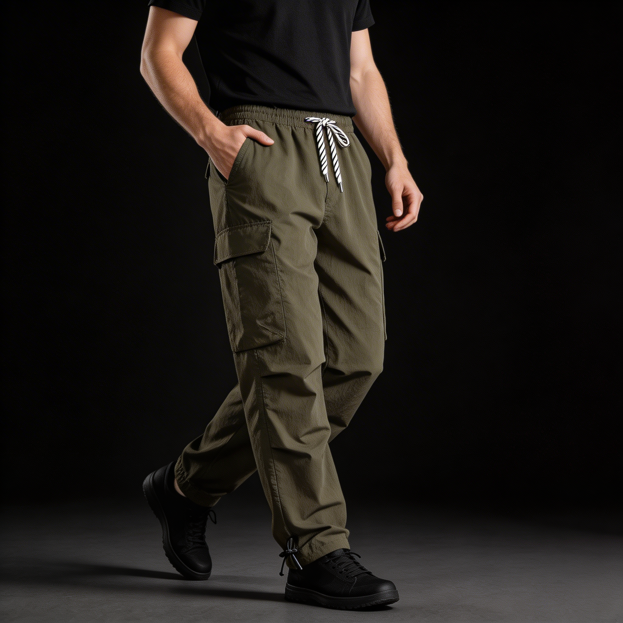 Men's Lightweight Cargo Pants | Structured Outdoor Comfort Fit
