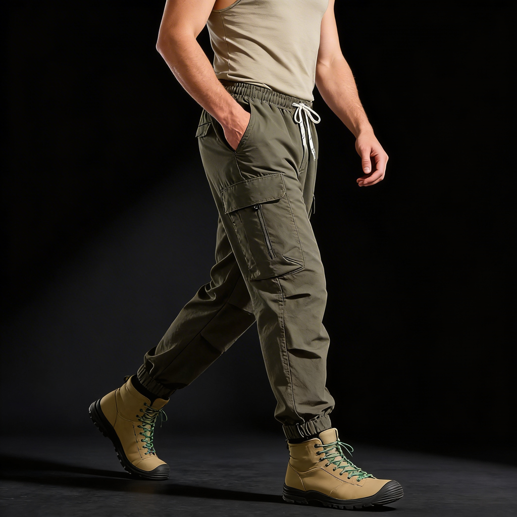 Men's Lightweight Cargo Pants | Structured Outdoor Comfort Fit