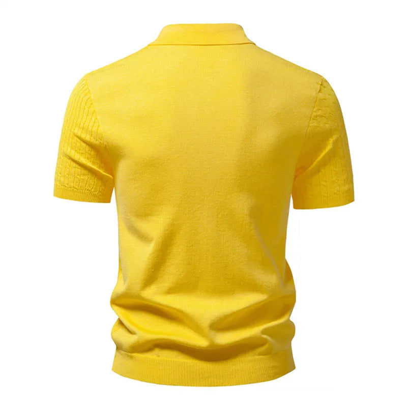 Men's Lightweight Knit Cardigan | Stylish Slim Fit Summer Essential