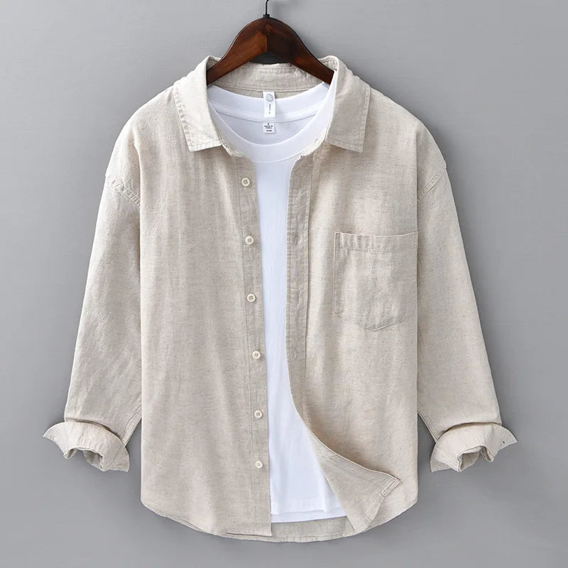 Men's Lightweight Linen Shirt | Timeless Summer Elegance