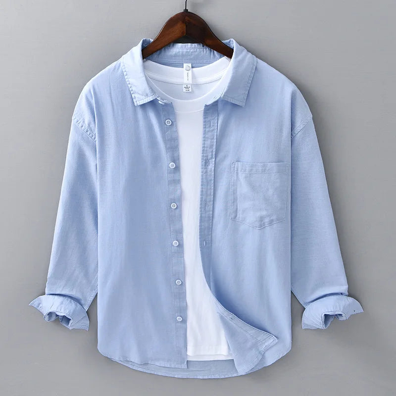 Men's Lightweight Linen Shirt | Timeless Summer Elegance