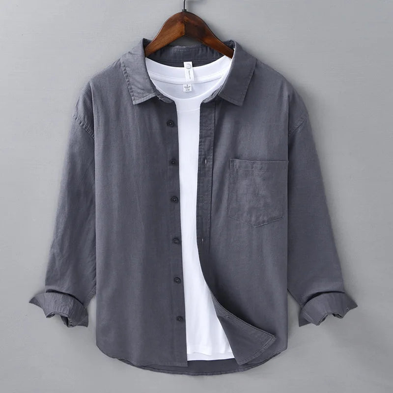 Men's Lightweight Linen Shirt | Timeless Summer Elegance