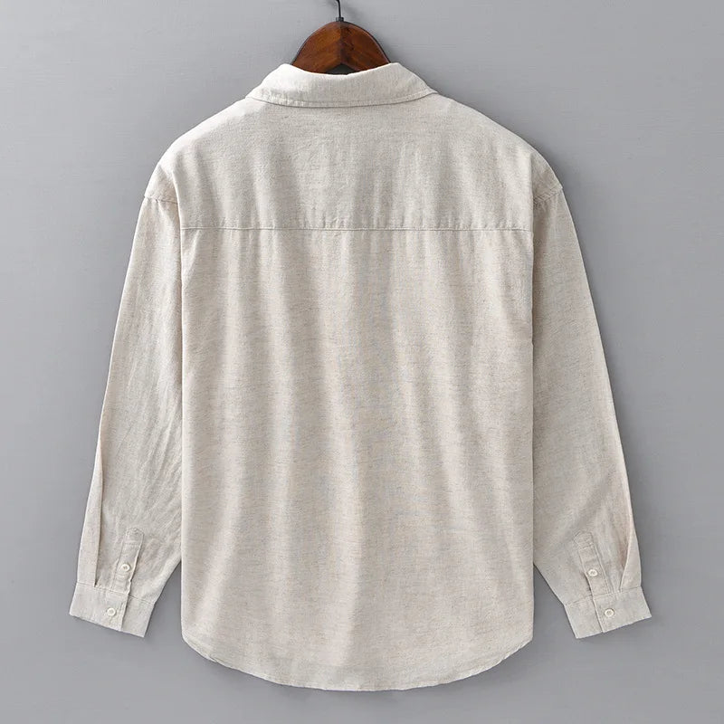 Men's Lightweight Linen Shirt | Timeless Summer Elegance