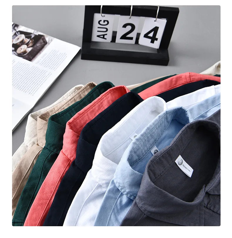 Men's Lightweight Linen Shirt | Timeless Summer Elegance