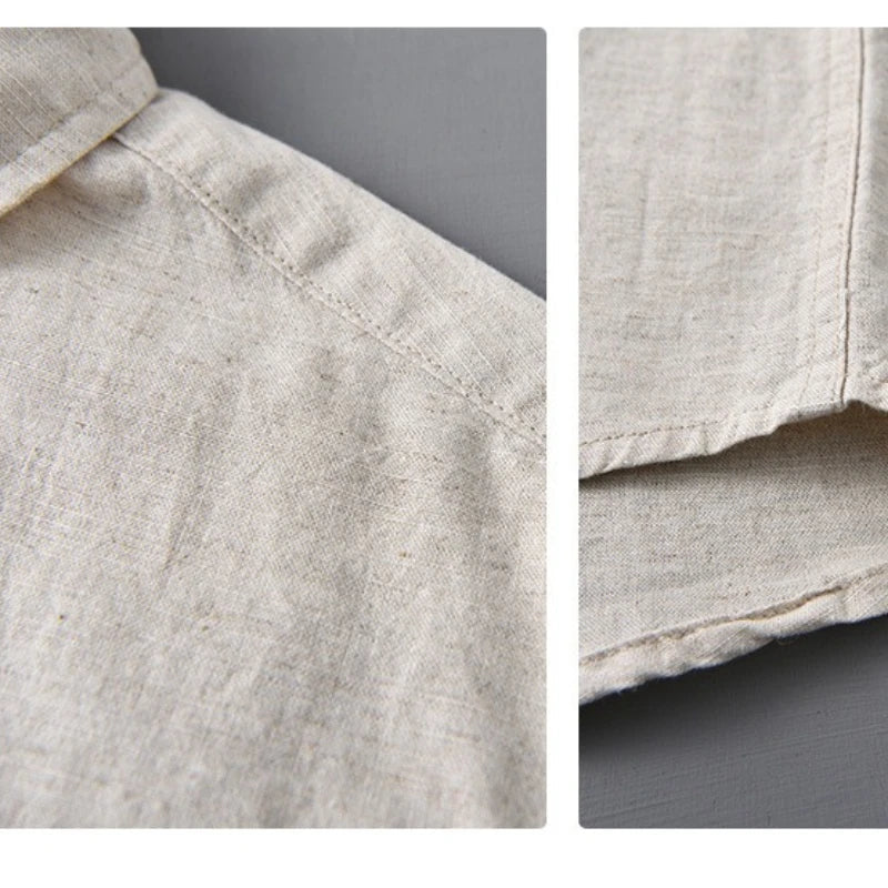 Men's Lightweight Linen Shirt | Timeless Summer Elegance