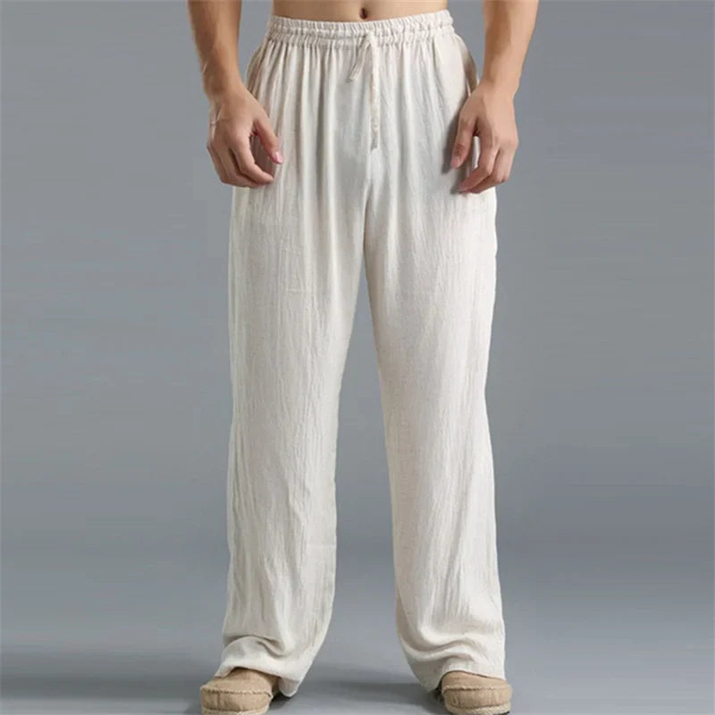 Men's Linen Casual Pants | Breathable Summer Comfort Fit