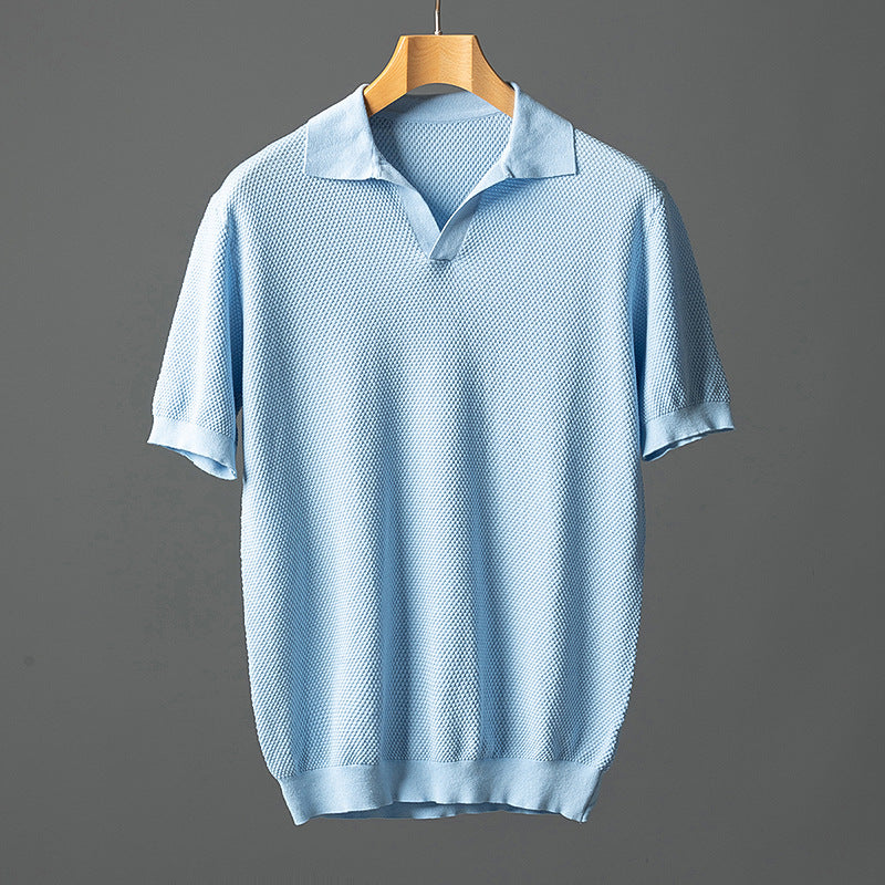 Men's Pima Cotton Polo Shirt | Lightweight Breathable Comfort