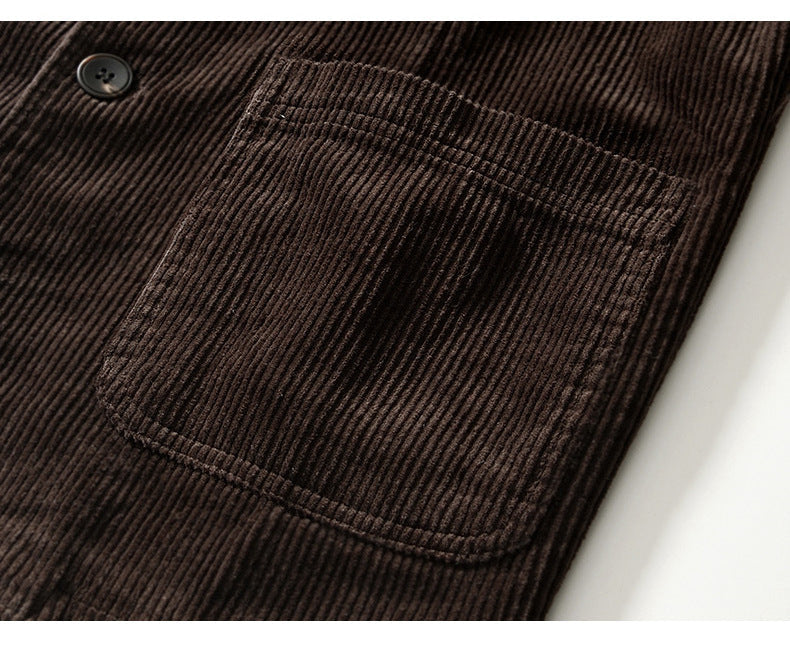 Men's Premium Corduroy Blazer Jacket | Timeless Relaxed Fit Design | Classic Smart-Casual Layering