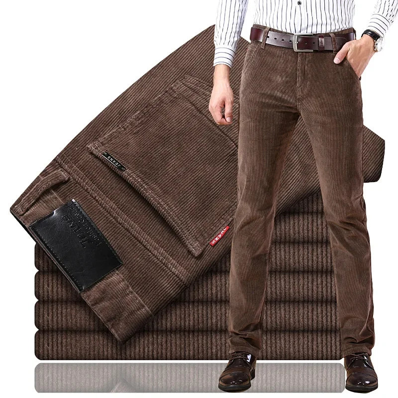 Men's Premium Corduroy Trousers | Tailored Sophisticated Style