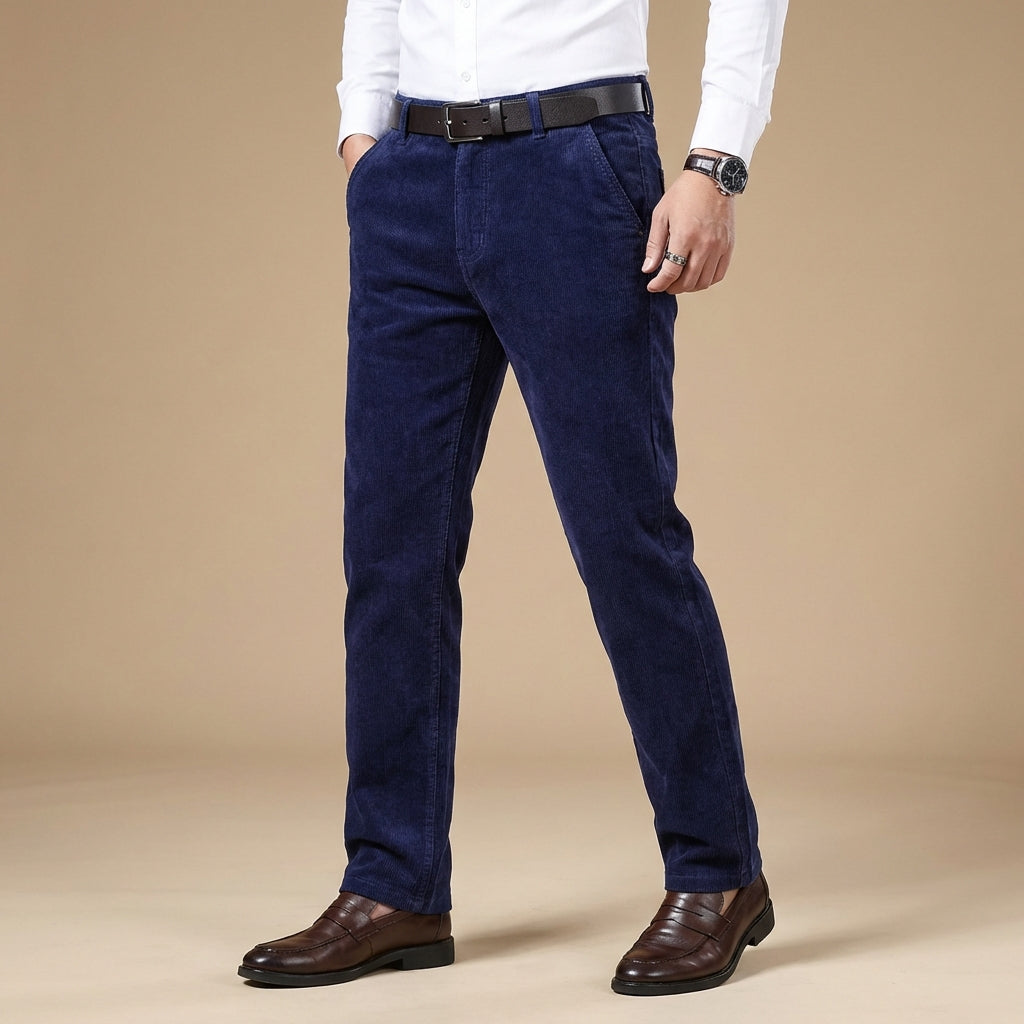 Men's Premium Corduroy Trousers | Tailored Sophisticated Style