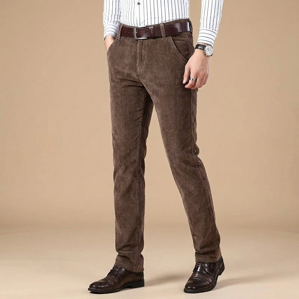 Men's Premium Corduroy Trousers | Tailored Sophisticated Style