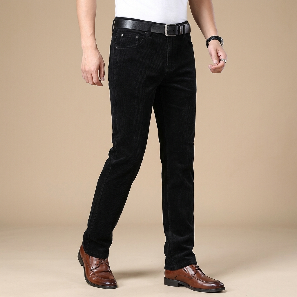 Men's Premium Corduroy Trousers | Tailored Sophisticated Style