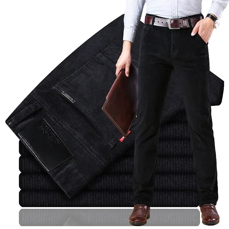 Men's Premium Corduroy Trousers | Tailored Sophisticated Style