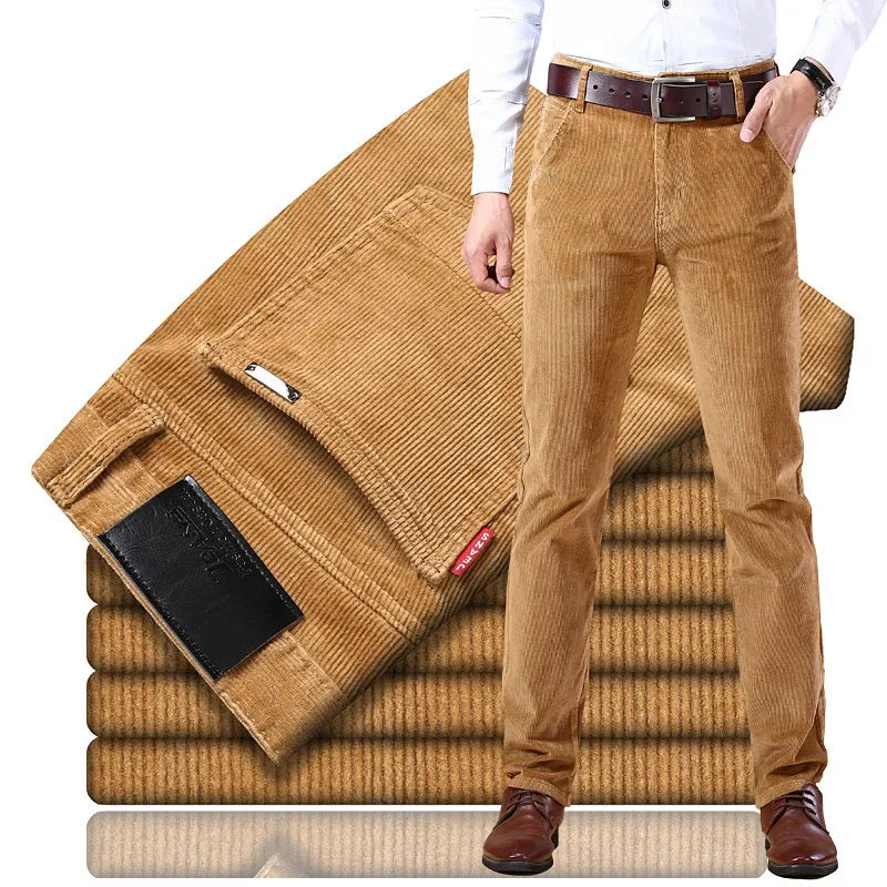 Men's Premium Corduroy Trousers | Tailored Sophisticated Style