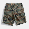 Men's Pure Cotton Camouflage Overalls Shorts | Relaxed All-Day Comfort Fit