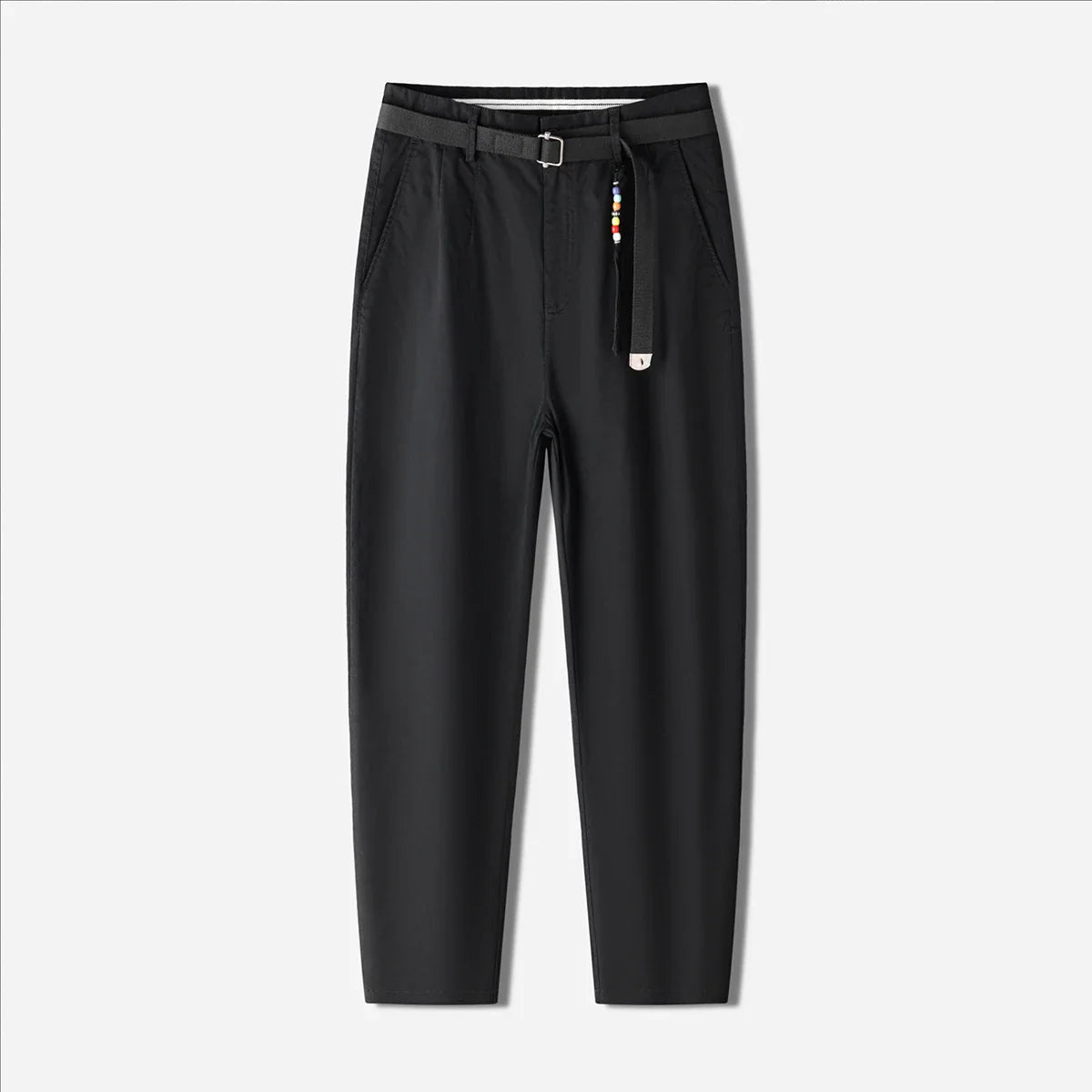 Men's Pure Cotton Chino Pants | Lightweight Breathable Casual Essential