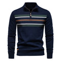 Men's Ribbed Cotton Knit Pullover Sweater | Refined Versatile Layering Essential