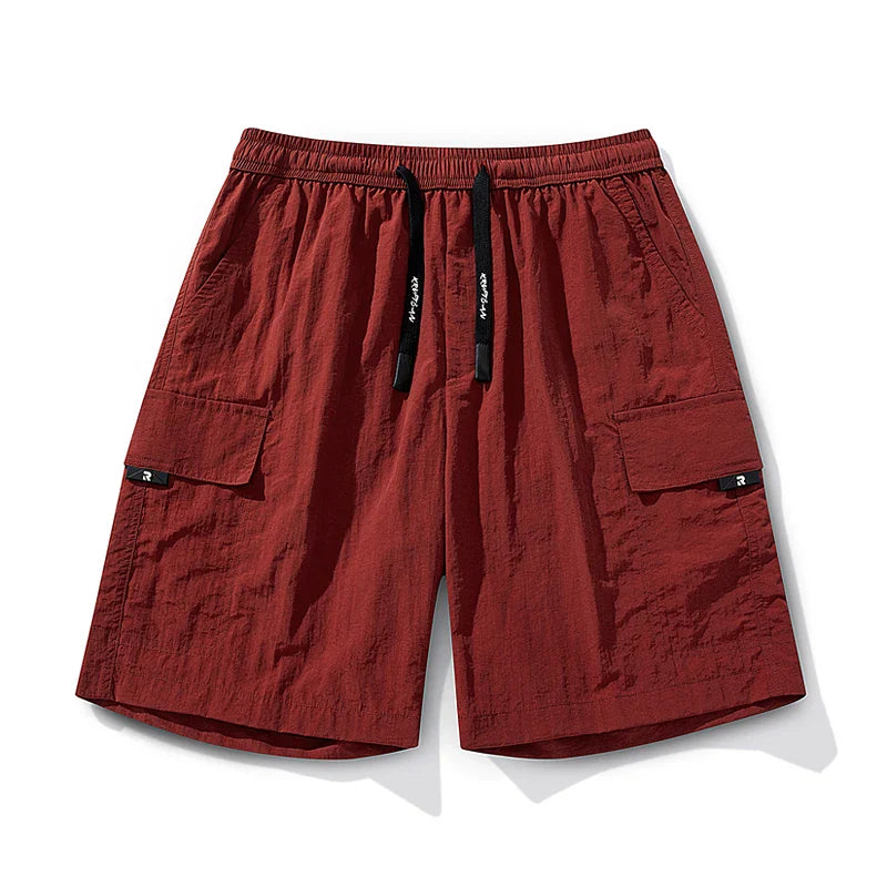 Men's Silk Blend Summer Shorts | Lightweight Relaxed Comfort Fit