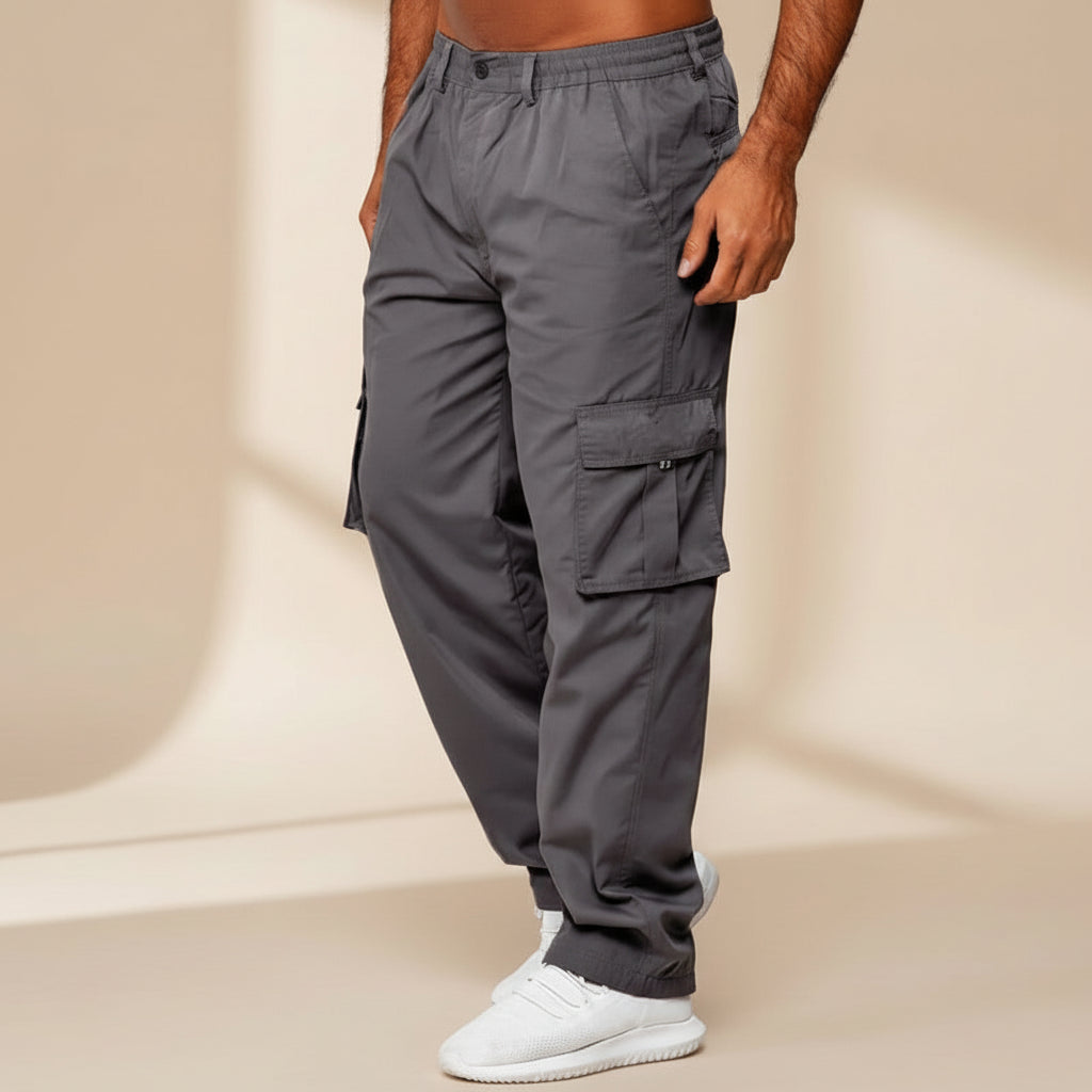 Men's Stretch Fabric Cargo Trousers | Versatile Urban Adventure Fit