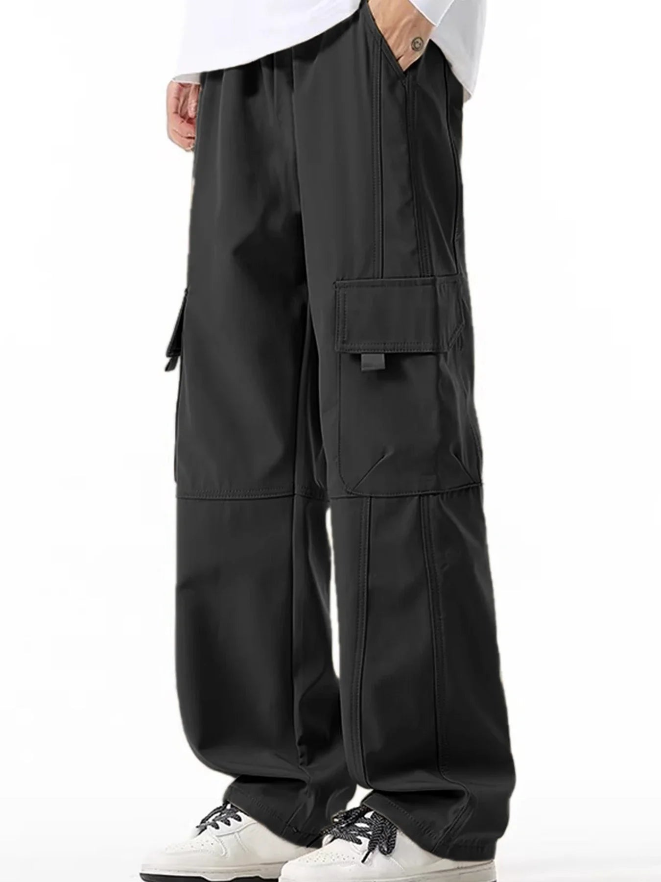 Men's Waterproof Cargo Pants | Oversized Breathable Outdoor Style