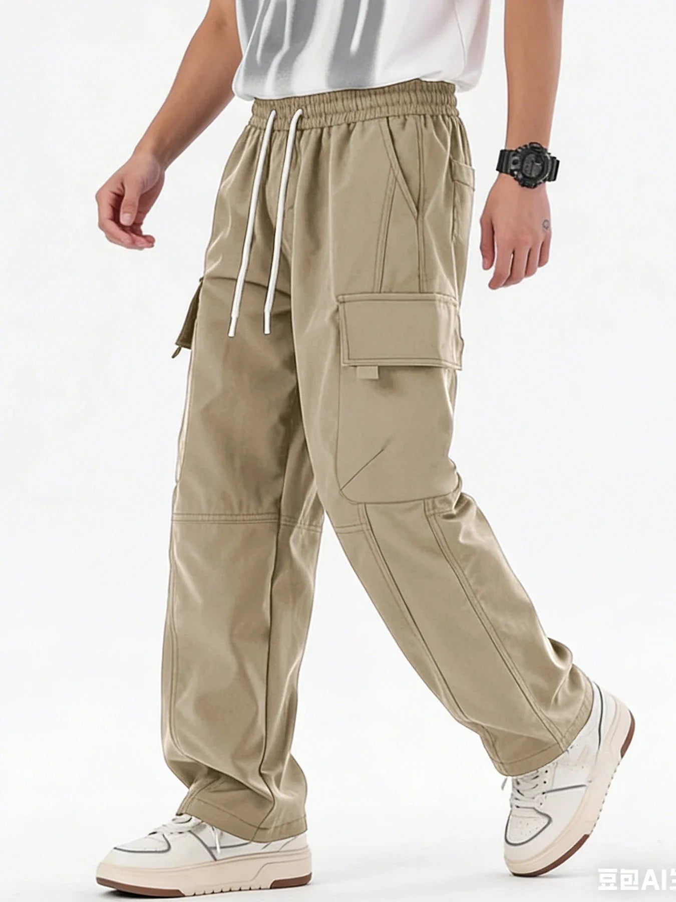 Men's Waterproof Cargo Pants | Oversized Breathable Outdoor Style