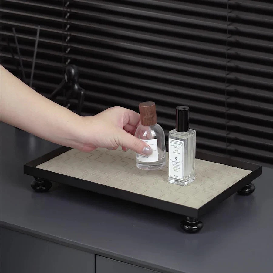Nordic Style | Bathroom Organizer with Multi-Function Design | Elegant Storage for Jewelry and Cosmetics