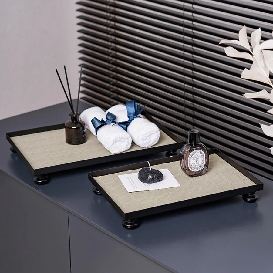 Nordic Style | Bathroom Organizer with Multi-Function Design | Elegant Storage for Jewelry and Cosmetics