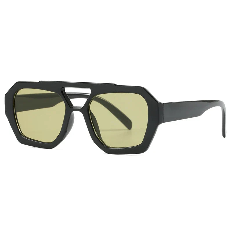 Hiking New Double Bridge Design Women Anti Light Glasses Fashion Leopard Pattern Design Glasses High Quality Outdoor Sunscreen