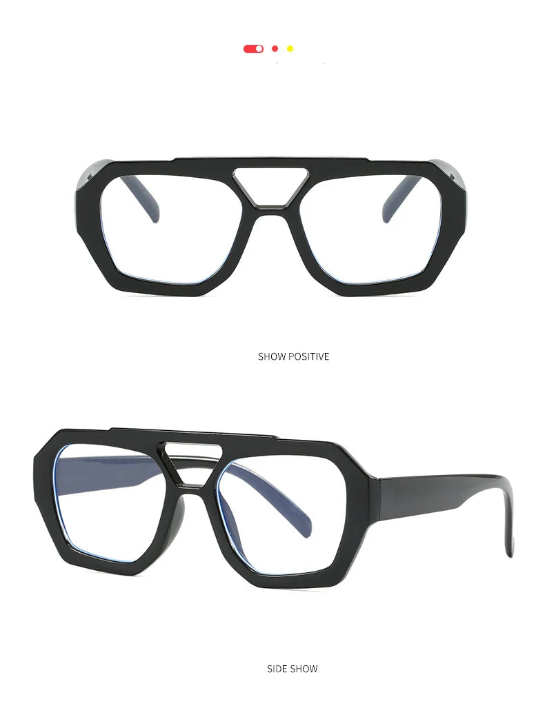 Hiking New Double Bridge Design Women Anti Light Glasses Fashion Leopard Pattern Design Glasses High Quality Outdoor Sunscreen