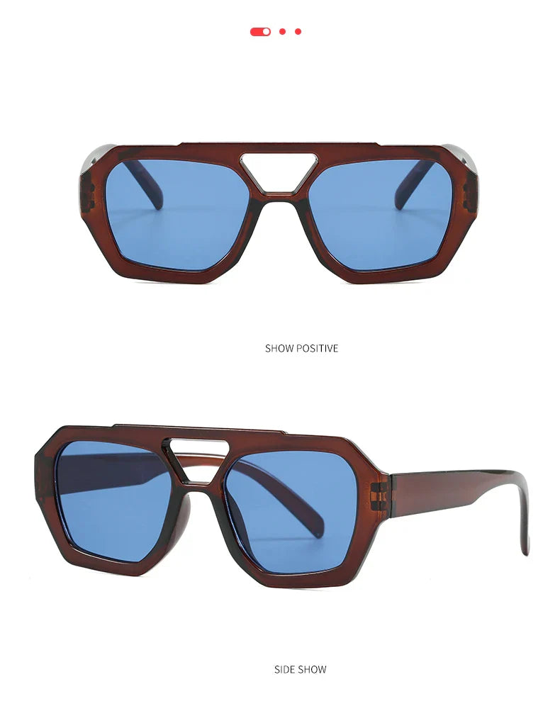 Hiking New Double Bridge Design Women Anti Light Glasses Fashion Leopard Pattern Design Glasses High Quality Outdoor Sunscreen