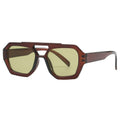 Hiking New Double Bridge Design Women Anti Light Glasses Fashion Leopard Pattern Design Glasses High Quality Outdoor Sunscreen