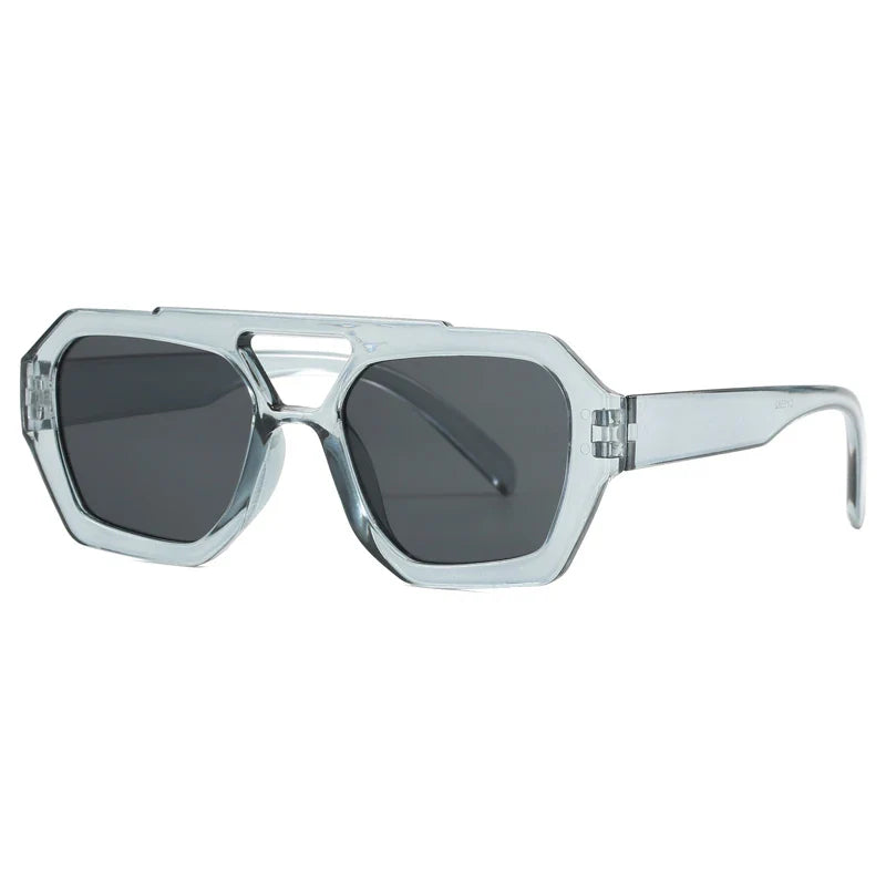 Hiking New Double Bridge Design Women Anti Light Glasses Fashion Leopard Pattern Design Glasses High Quality Outdoor Sunscreen