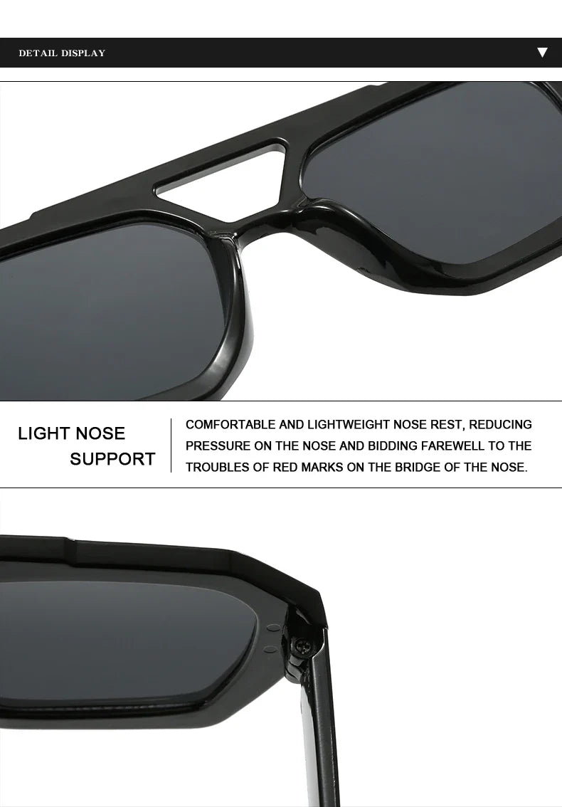Hiking New Double Bridge Design Women Anti Light Glasses Fashion Leopard Pattern Design Glasses High Quality Outdoor Sunscreen