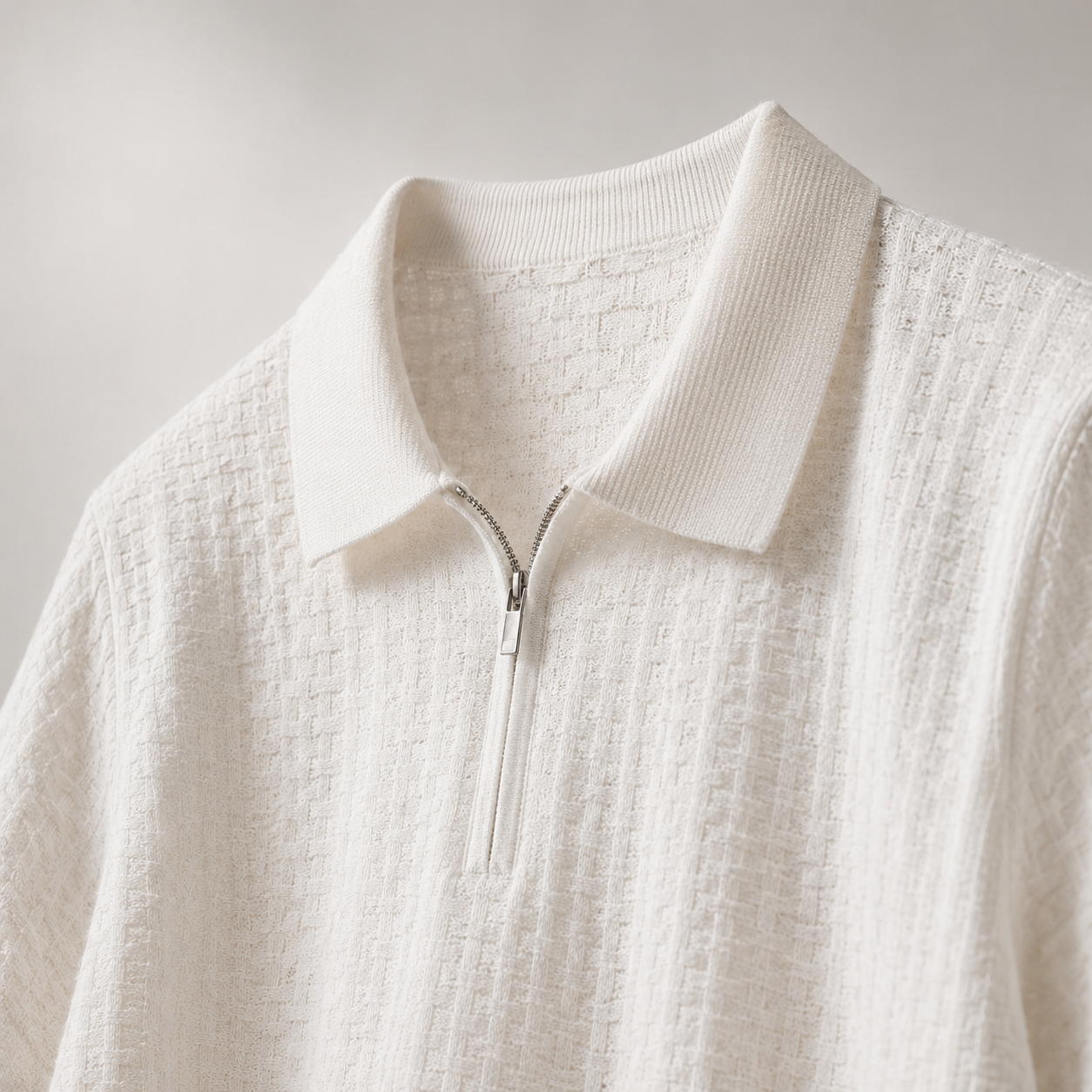 Santoro Waffle Knit Polo