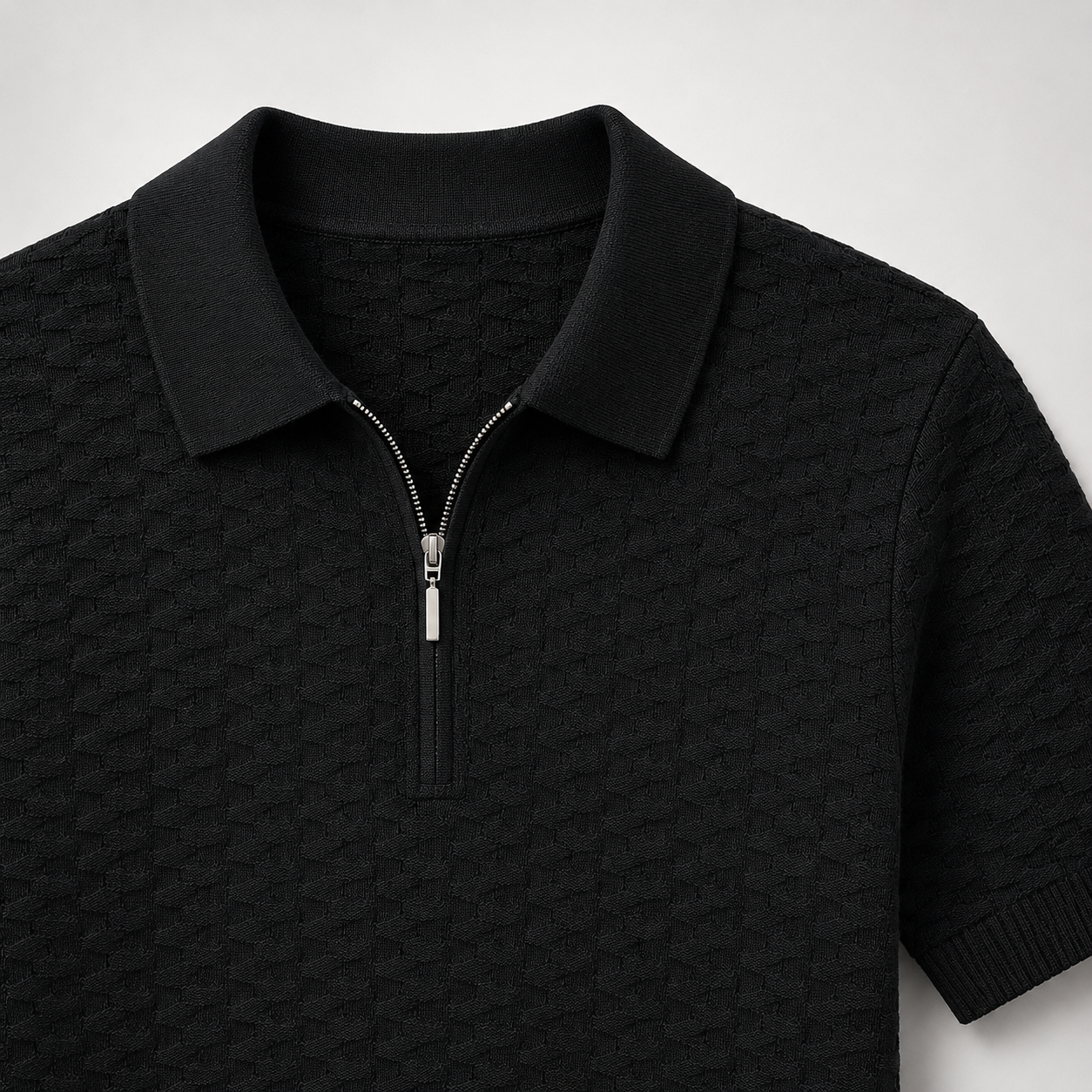 Santoro Waffle Knit Polo