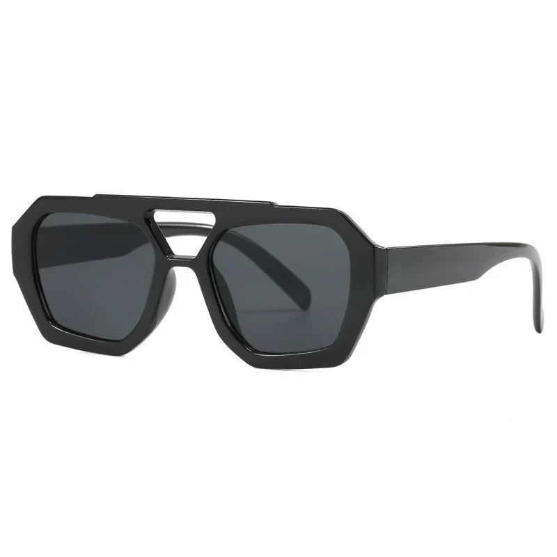 Hiking New Double Bridge Design Women Anti Light Glasses Fashion Leopard Pattern Design Glasses High Quality Outdoor Sunscreen