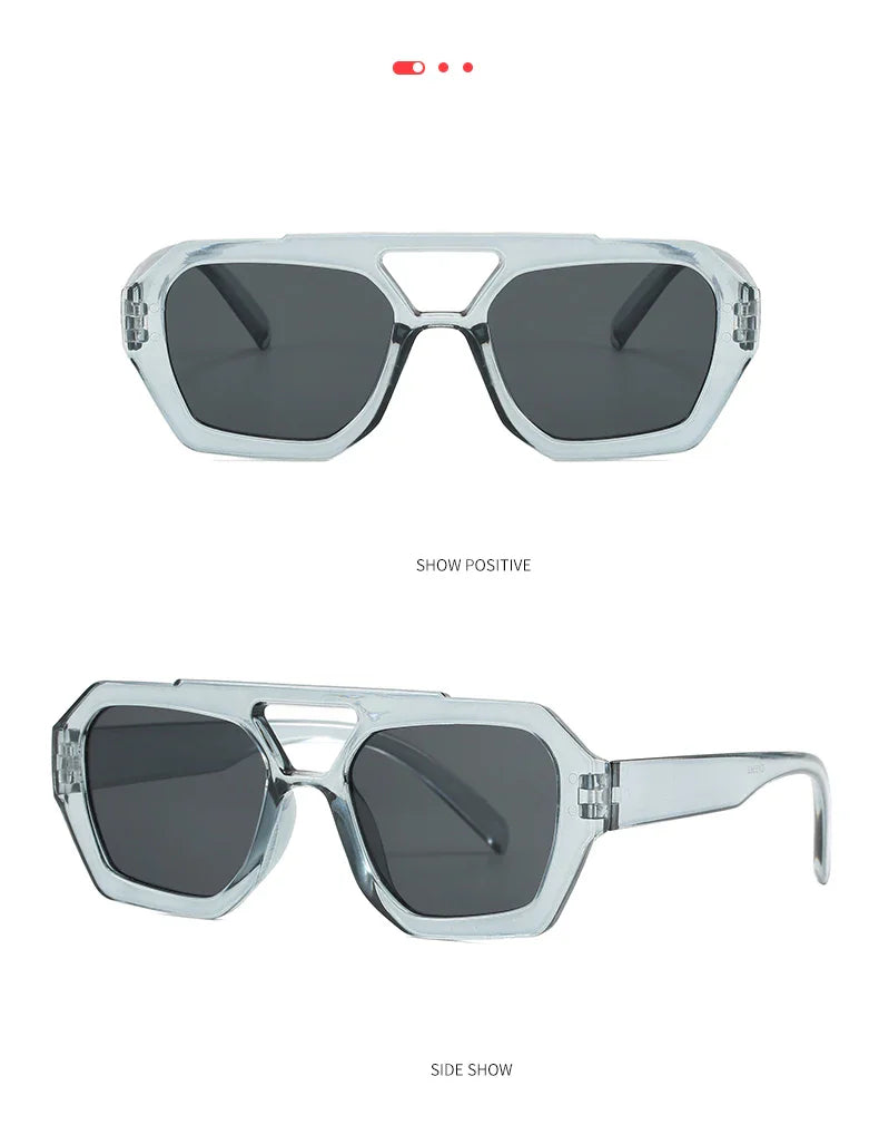 Hiking New Double Bridge Design Women Anti Light Glasses Fashion Leopard Pattern Design Glasses High Quality Outdoor Sunscreen