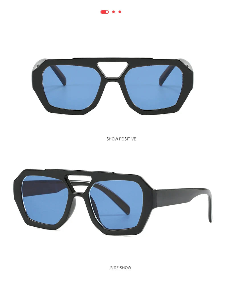 Hiking New Double Bridge Design Women Anti Light Glasses Fashion Leopard Pattern Design Glasses High Quality Outdoor Sunscreen