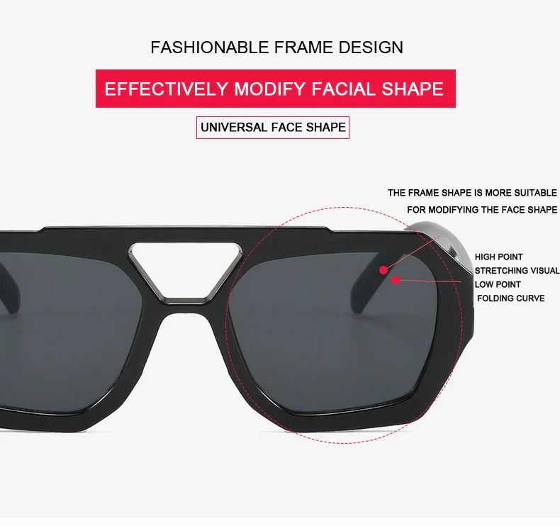 Hiking New Double Bridge Design Women Anti Light Glasses Fashion Leopard Pattern Design Glasses High Quality Outdoor Sunscreen