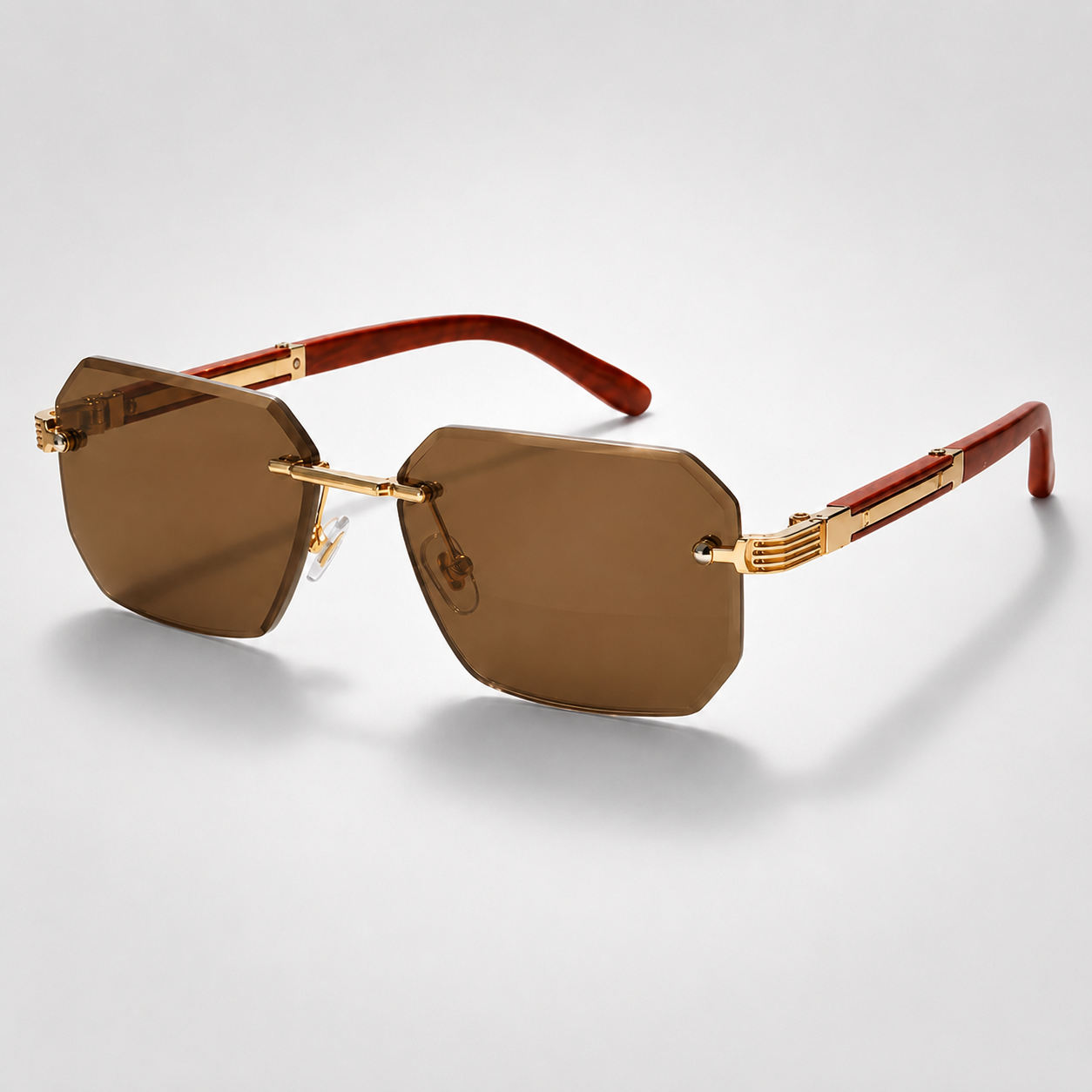 Titan Rimless Verge Sunglasses
