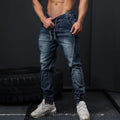Trendy Men's Jeans | Casual Elastic Fit with Breathable Fabric | Comfortable Wear for Everyday Style
