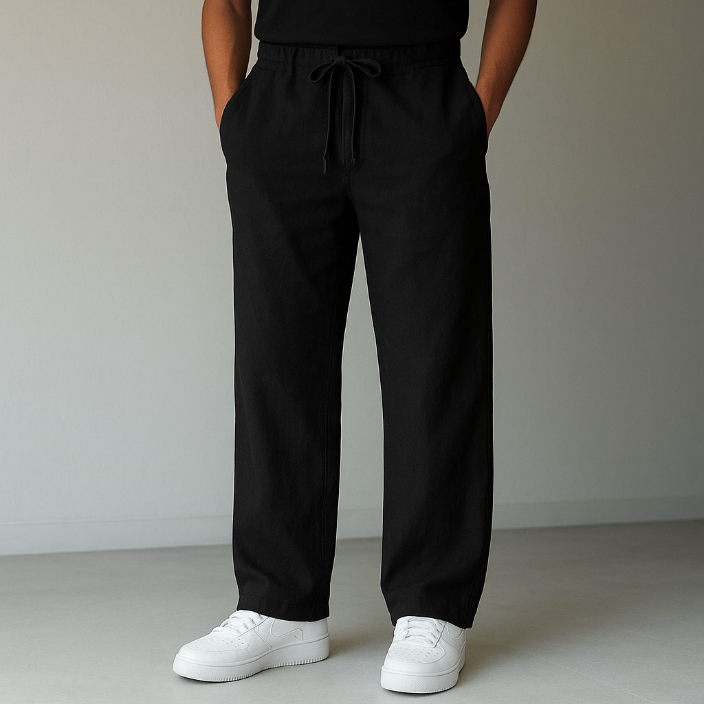 Men's Gossamer Linen Pants | Soft Breathable Summer Essential
