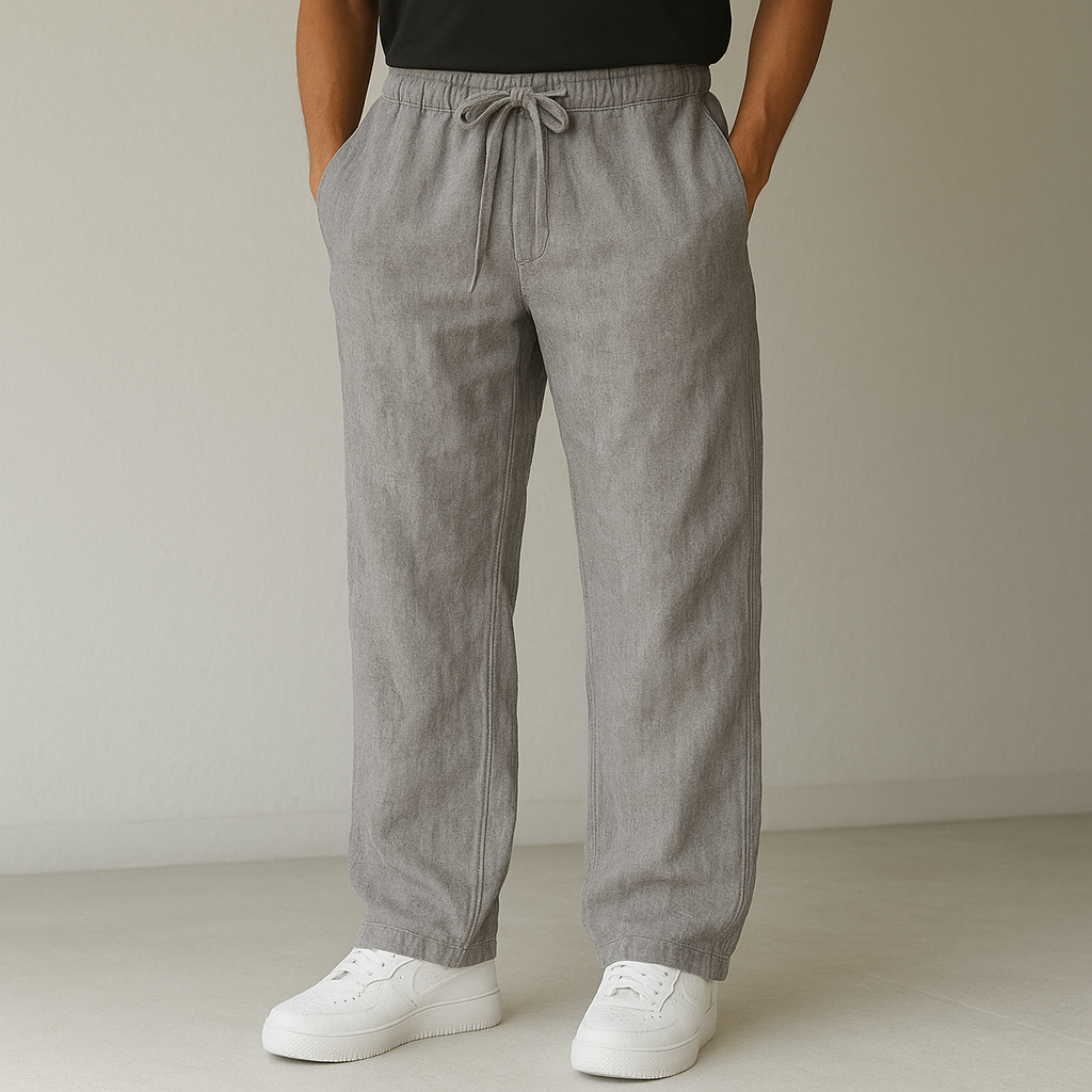 Men's Gossamer Linen Pants | Soft Breathable Summer Essential