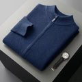 Men's Soft Wool Blend Jacket | Structured Minimalist Elegance